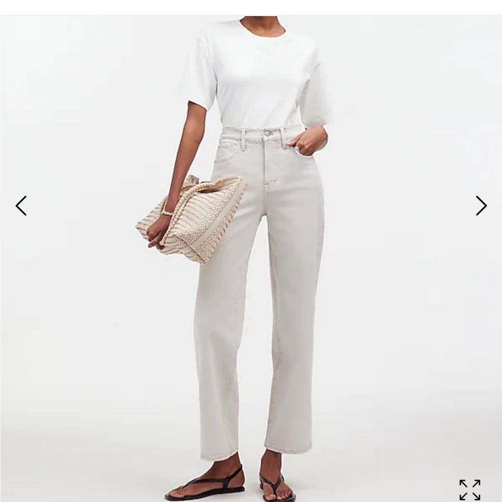 Madewell perfect vintage wide leg crop 27p